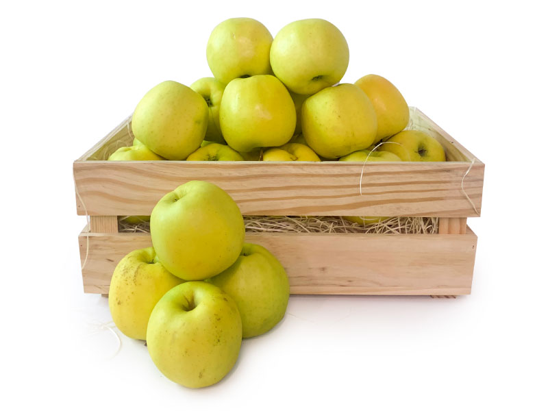 Manzana Golden caja hostelería